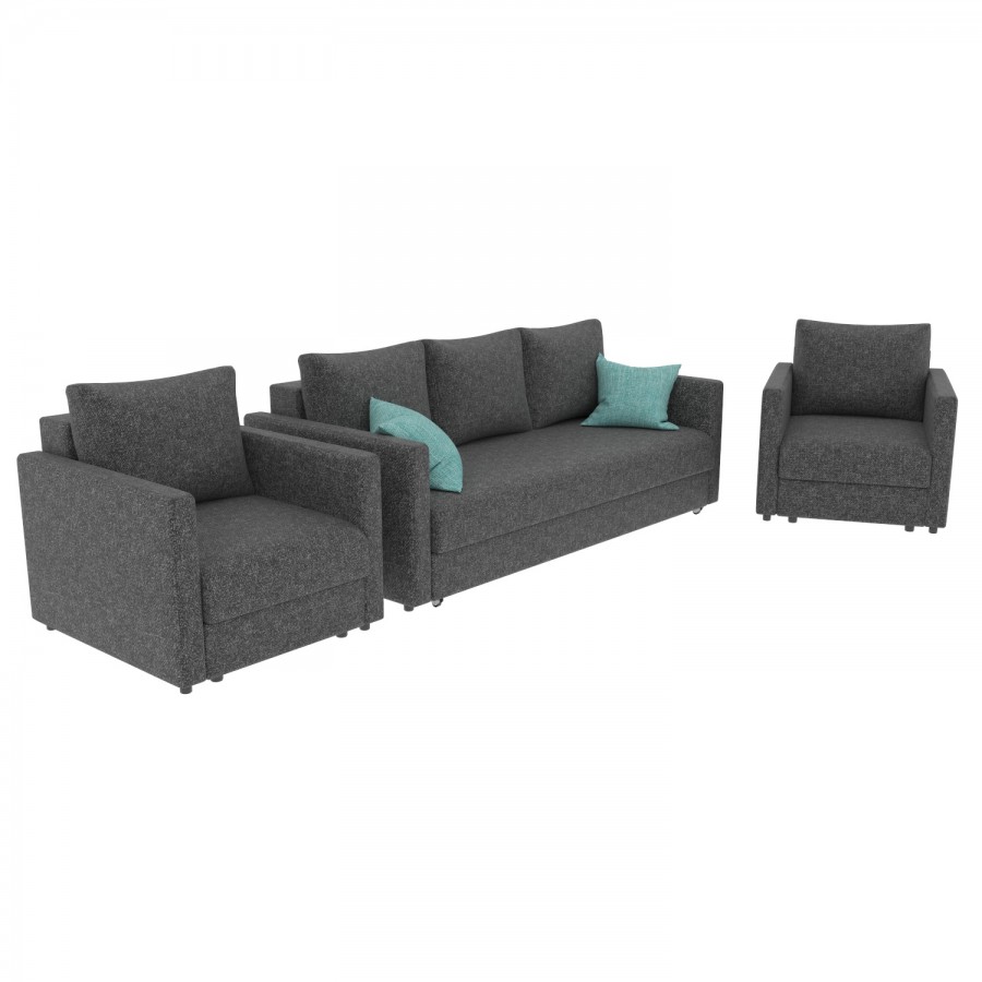 Набор Эдем-7 диван + 2 кресла (арт. 1-11)