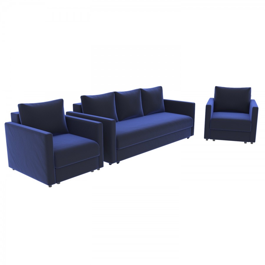 Набор Эдем-7 диван + 2 кресла (арт. 20)