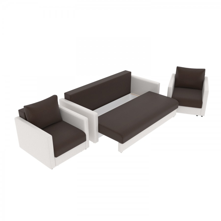 Набор Эдем-7 диван + 2 кресла (арт. 5-6)